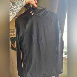 Under Armour Black Long-Sleeve Compression Top